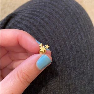 Stainless steel single earring